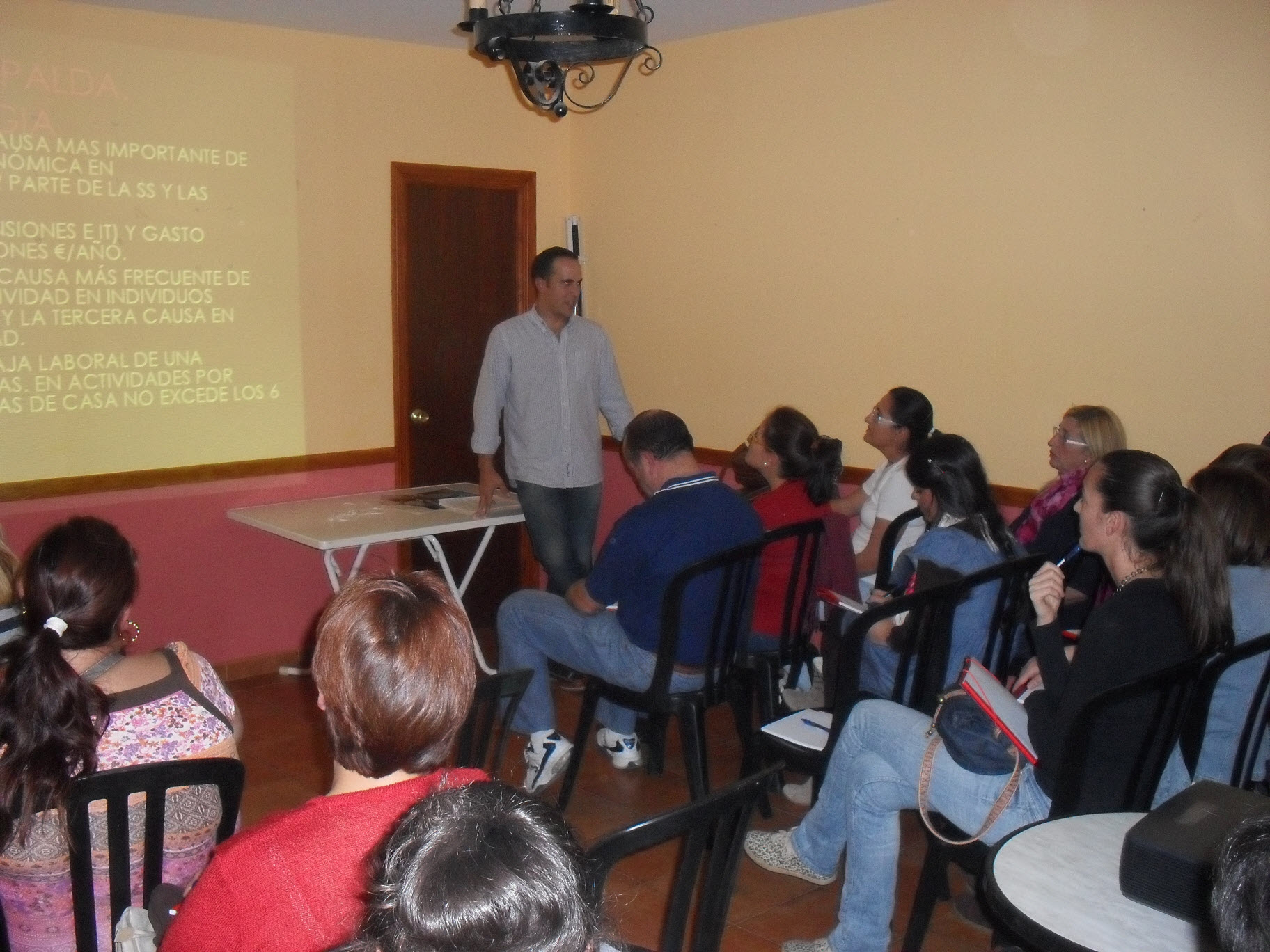 Ayer comenz el Taller de formacin para cuidadores y voluntarios