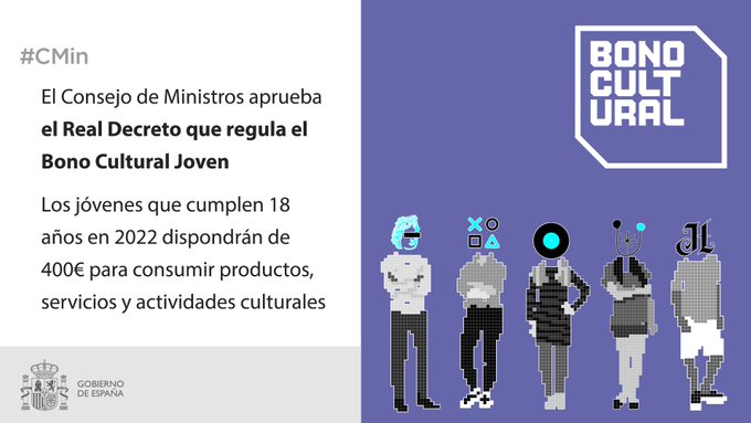 Qué es y cómo se solicita el Bono Cultural Joven de 400 euros?