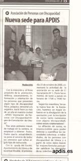 Nueva sede para APDIS. Utrera Ya
